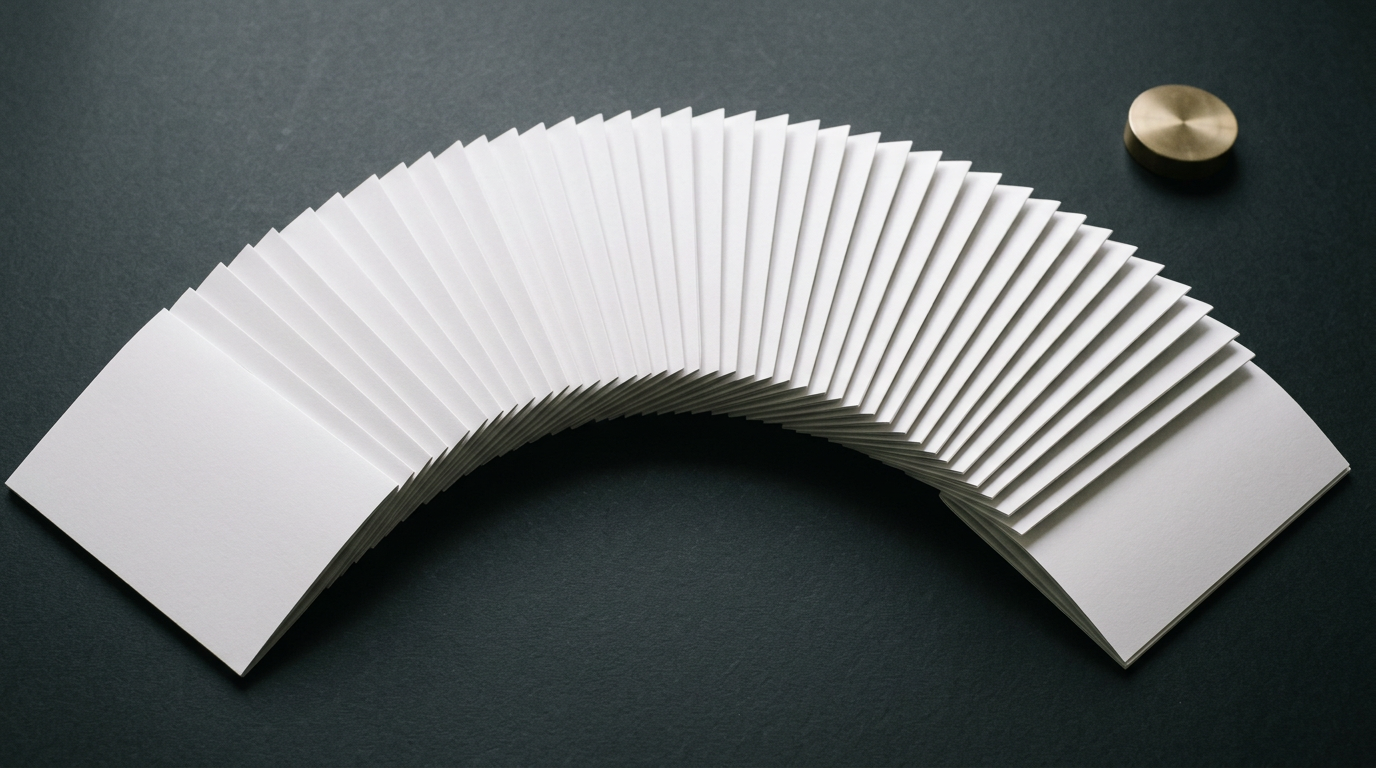 Why page twenty should look like page one.